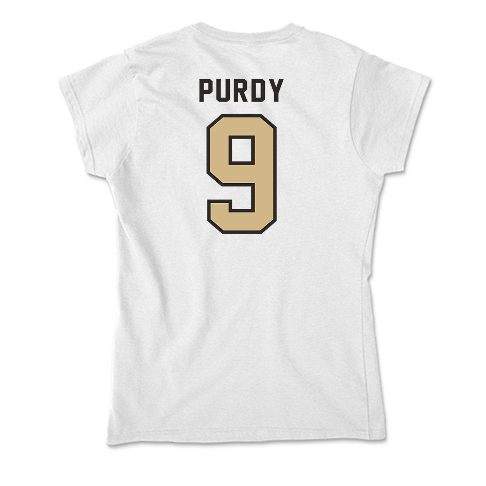 PFW - NCAA Women's Soccer : Alexis Purdy - Soft Style Women’s T-Shirt-1