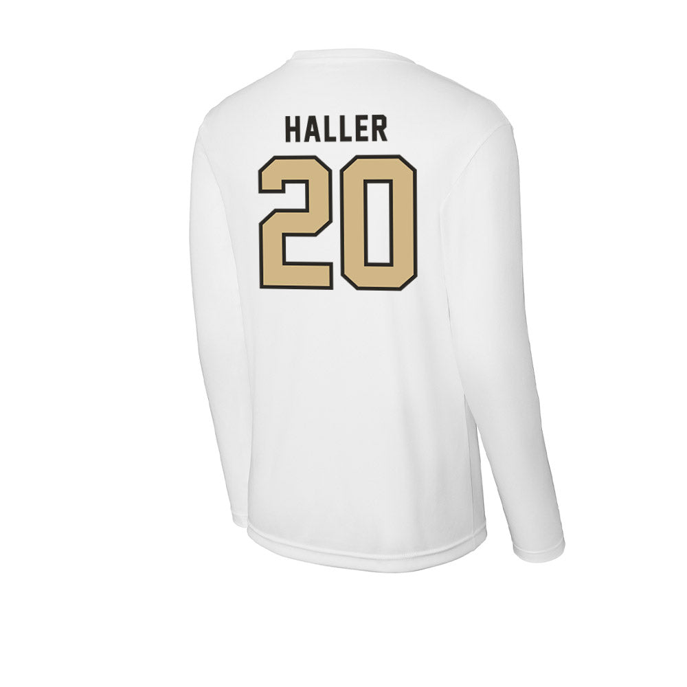 PFW - NCAA Men's Soccer : Eason Haller - Activewear Long Sleeve T-Shirt-1