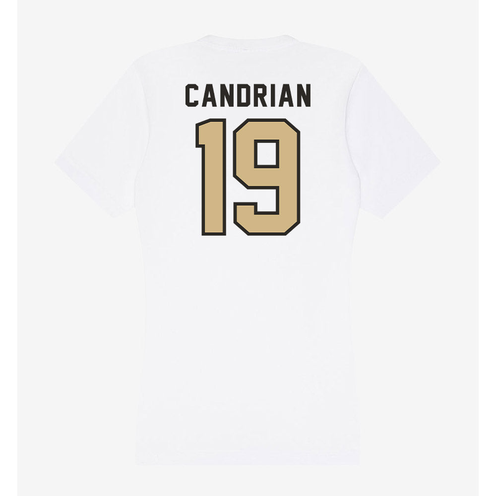 PFW - NCAA Men's Volleyball : JP Candrian - Women's V-Neck T-Shirt-1