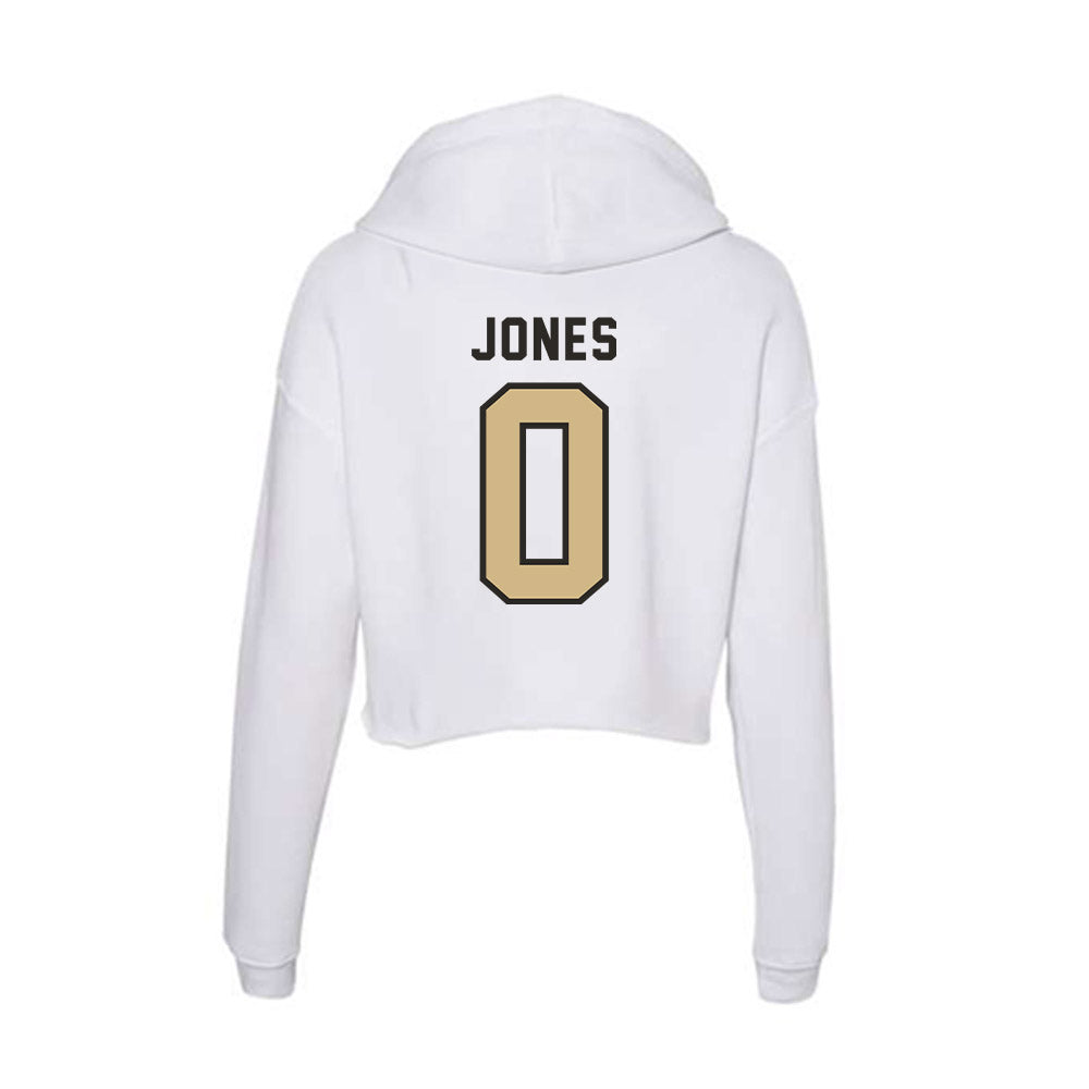 PFW - NCAA Men's Soccer : Josh Jones - Women's Crop Fleece Hoodie-1