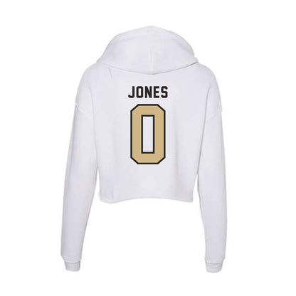 PFW - NCAA Men's Soccer : Josh Jones - Women's Crop Fleece Hoodie-1
