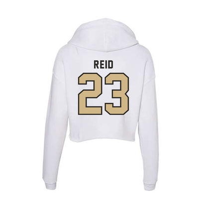 PFW - NCAA Women's Basketball : Jordan Reid - Women's Crop Fleece Hoodie-1