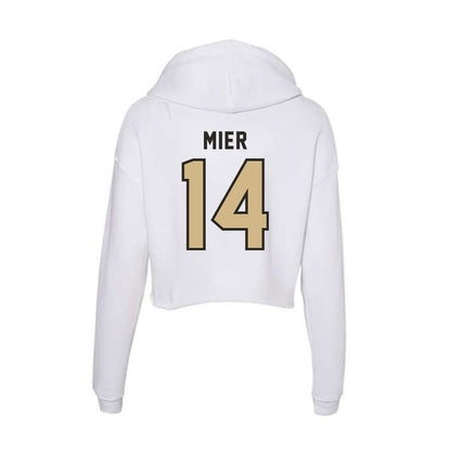 PFW - NCAA Men's Soccer : Eliam Mier - Women's Crop Fleece Hoodie-1