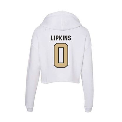 PFW - NCAA Men's Basketball : JaCorey Lipkins - Women's Crop Fleece Hoodie-1