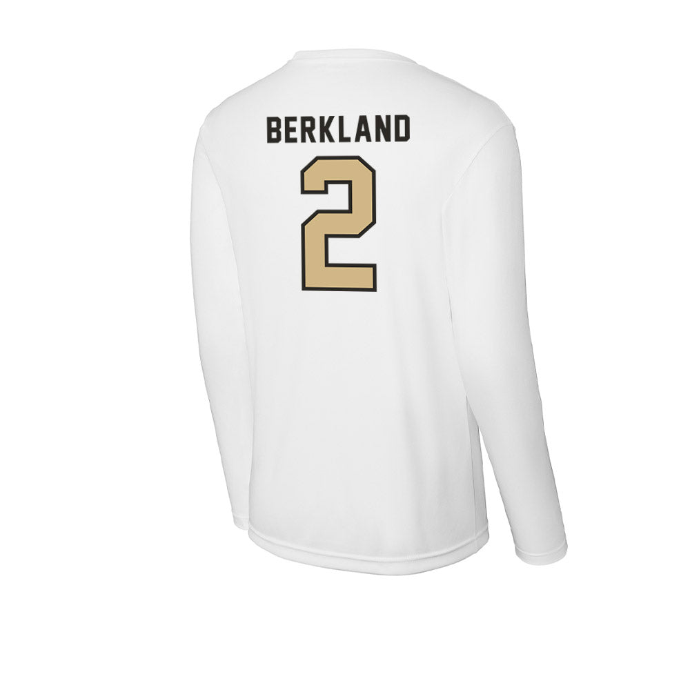 PFW - NCAA Women's Volleyball : Meg Berkland - Activewear Long Sleeve T-Shirt-1