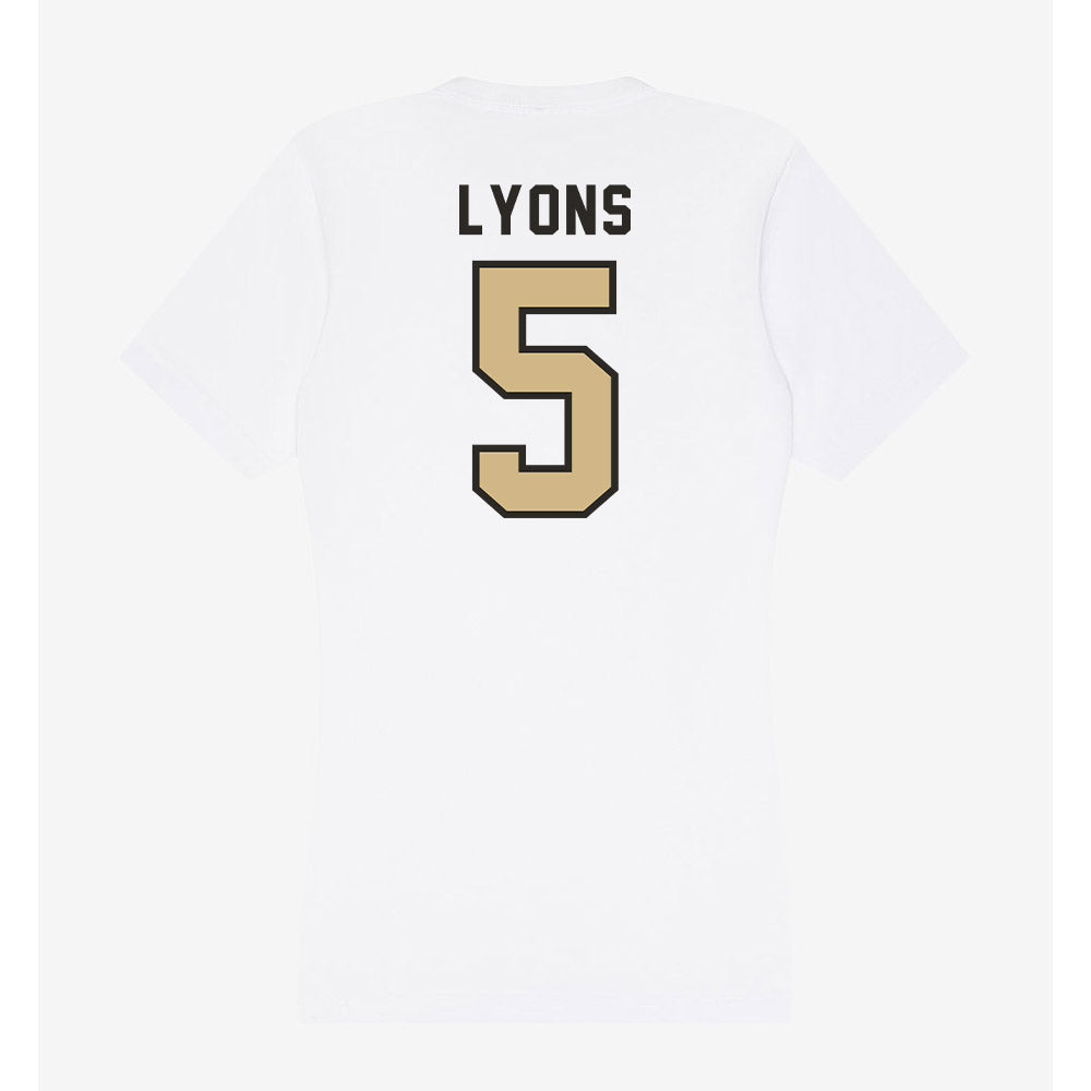 PFW - NCAA Men's Volleyball : Casey Lyons - Women's V-Neck T-Shirt-1