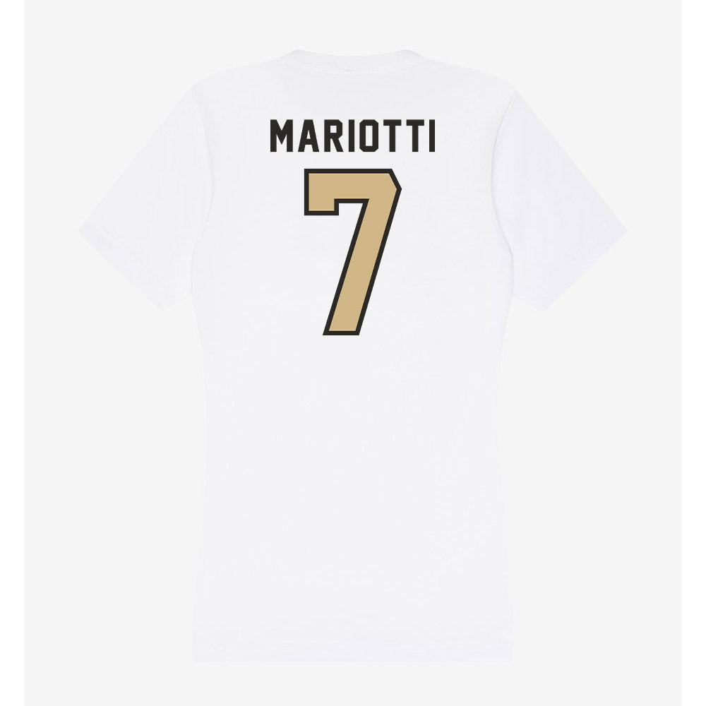 PFW - NCAA Women's Soccer : Chloe Mariotti - Women's V-Neck T-Shirt-1