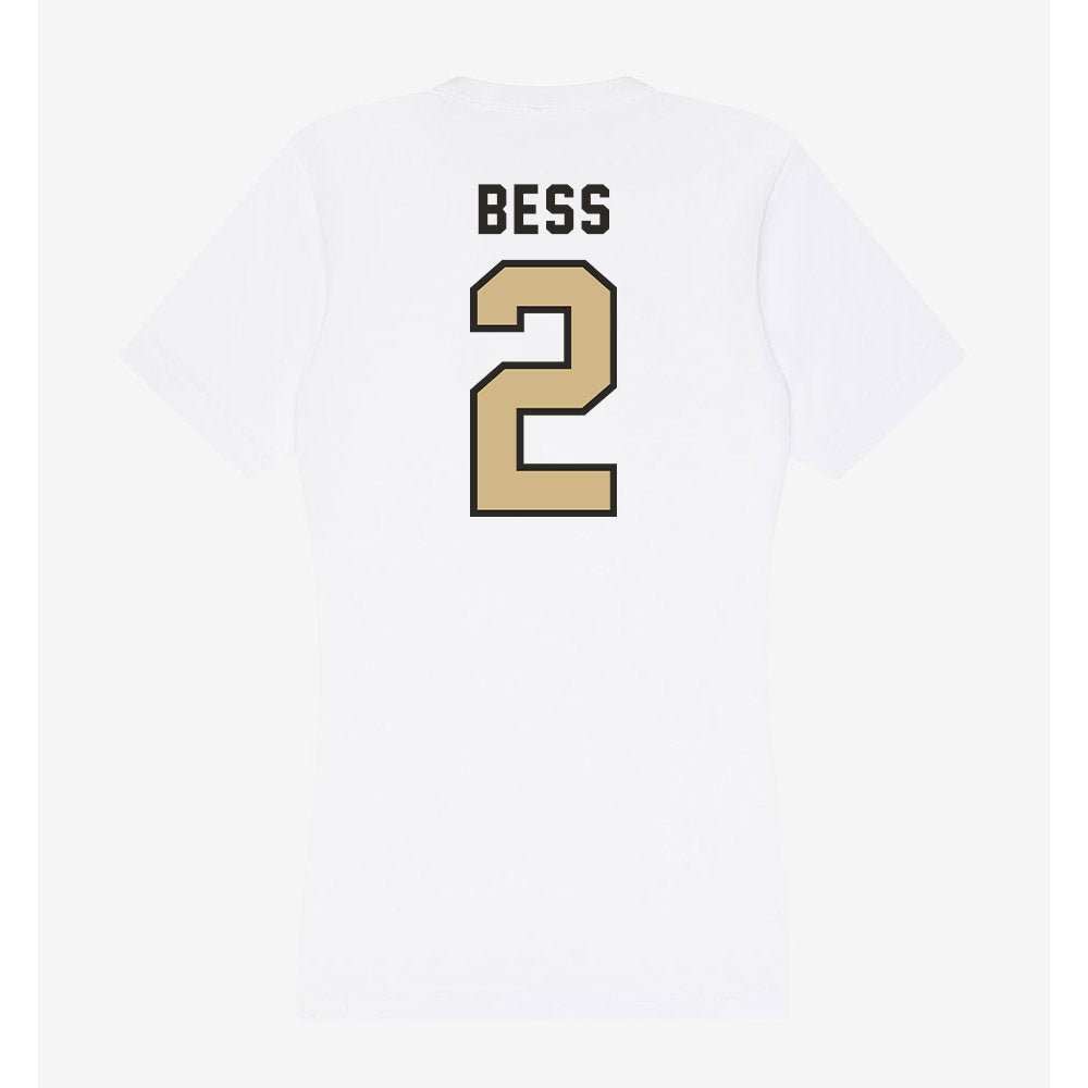 PFW - NCAA Women's Basketball : Rylee Bess - Women's V-Neck T-Shirt-1