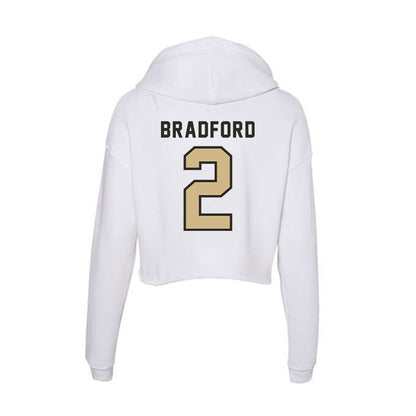 PFW - NCAA Women's Soccer : Keira Bradford - Women's Crop Fleece Hoodie-1