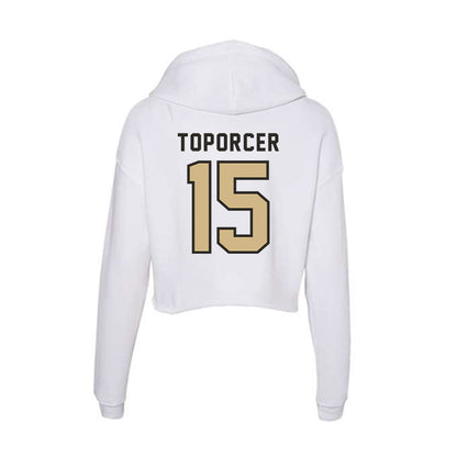 PFW - NCAA Women's Soccer : Maci Toporcer - Women's Crop Fleece Hoodie-1