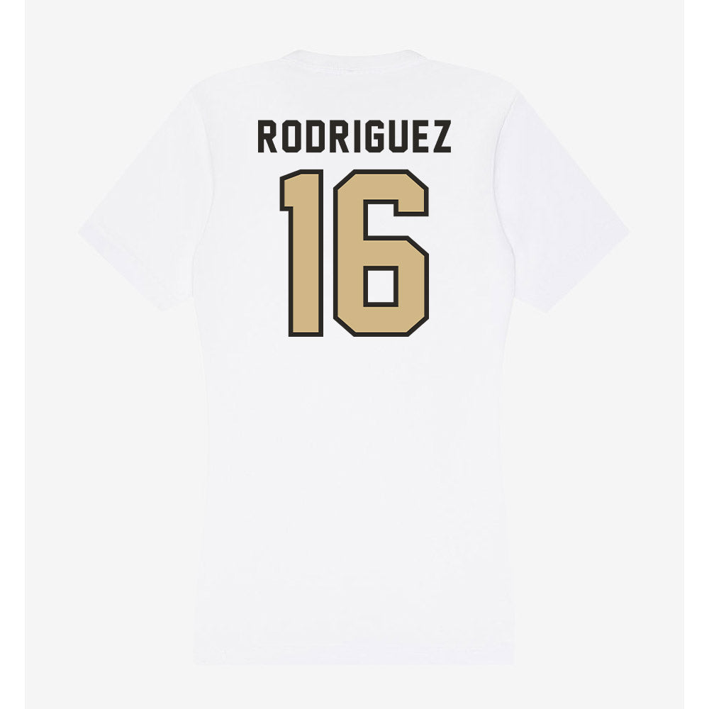 PFW - NCAA Men's Soccer : Angel Rodriguez - Women's V-Neck T-Shirt-1