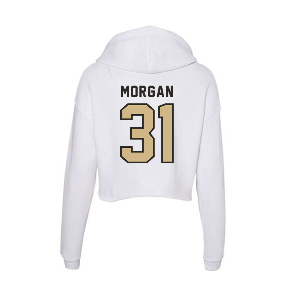 PFW - NCAA Men's Basketball : Quentin Morgan - Women's Crop Fleece Hoodie-1