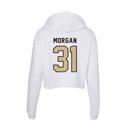 PFW - NCAA Men's Basketball : Quentin Morgan - Women's Crop Fleece Hoodie-1