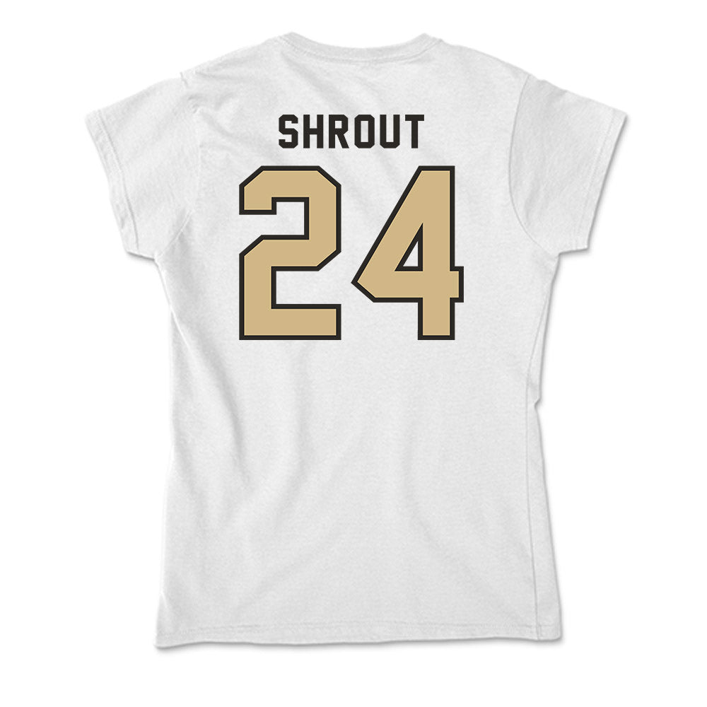 PFW - NCAA Men's Basketball : Mason Shrout - Soft Style Women’s T-Shirt-1