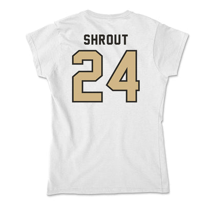 PFW - NCAA Men's Basketball : Mason Shrout - Soft Style Women’s T-Shirt-1