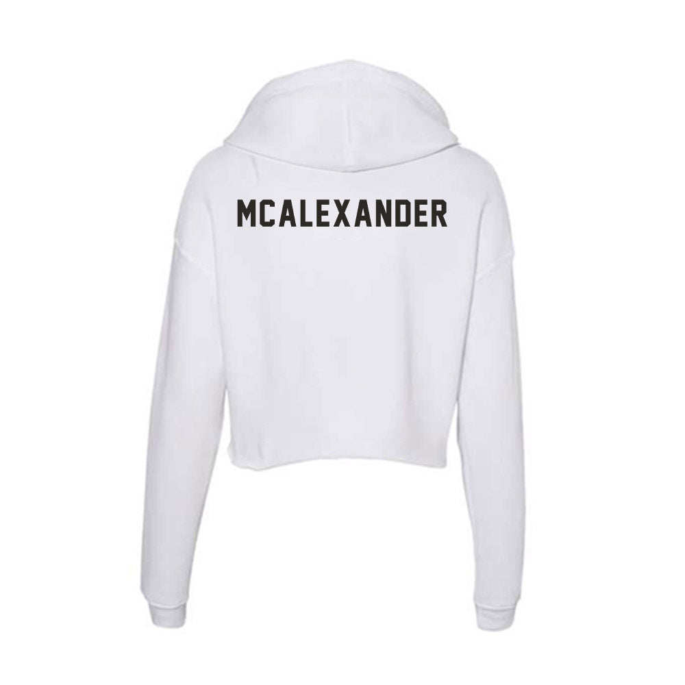 PFW - NCAA Women's Track & Field : Ava McAlexander - Women's Crop Fleece Hoodie-1