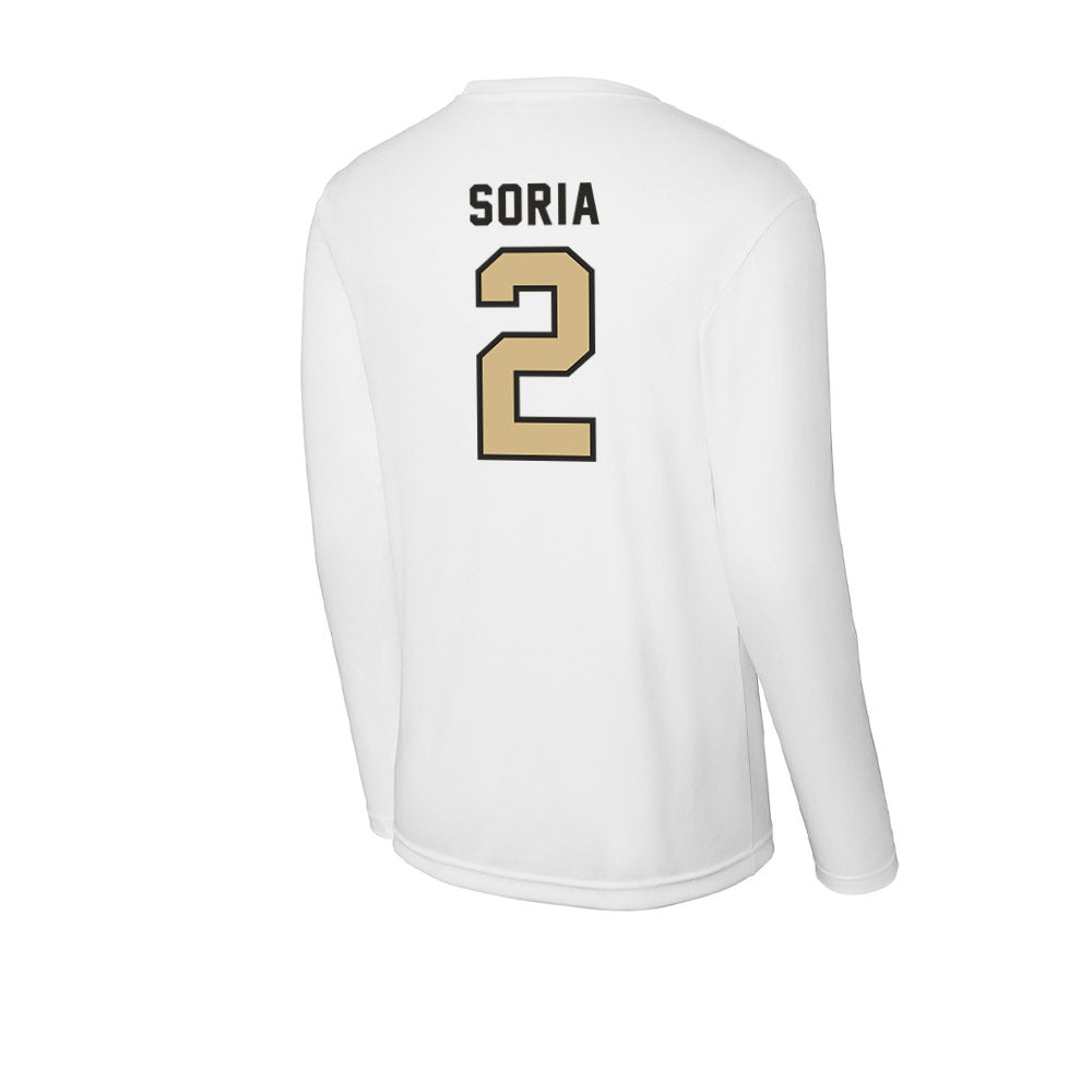 PFW - NCAA Men's Soccer : Marcos Soria - Activewear Long Sleeve T-Shirt-1