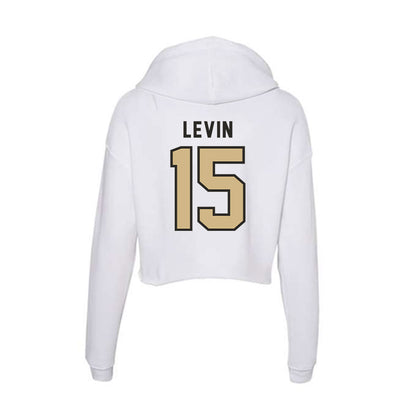 PFW - NCAA Men's Basketball : Yuval Levin - Women's Crop Fleece Hoodie-1