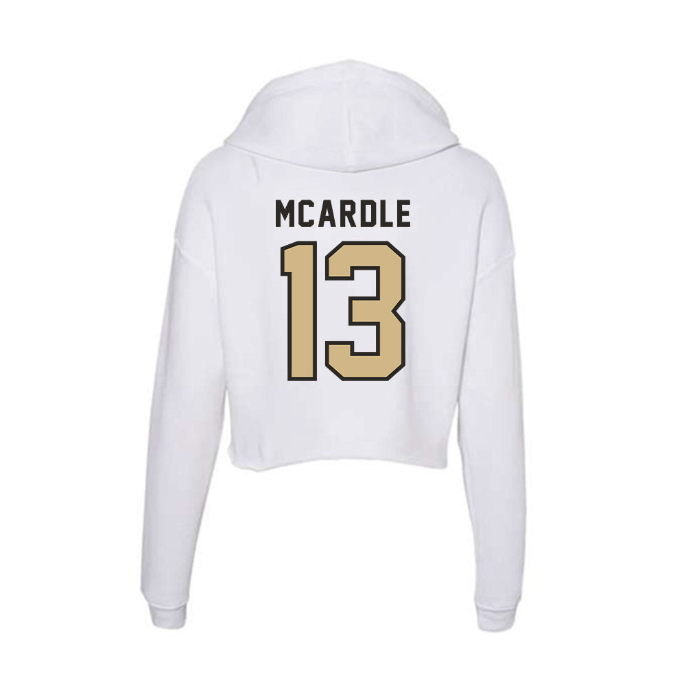 PFW - NCAA Women's Soccer : Mary McArdle - Women's Crop Fleece Hoodie-1