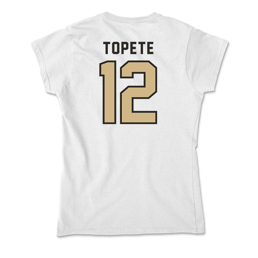 PFW - NCAA Men's Soccer : Iann Topete - Soft Style Women’s T-Shirt-1