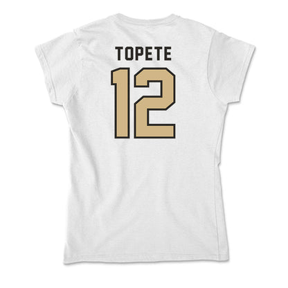 PFW - NCAA Men's Soccer : Iann Topete - Soft Style Women’s T-Shirt-1