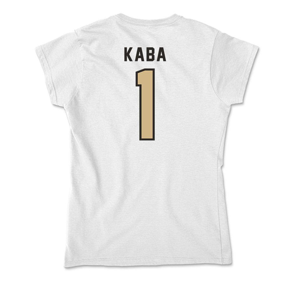 PFW - NCAA Men's Basketball : Ebrahim Kaba - Soft Style Women’s T-Shirt-1