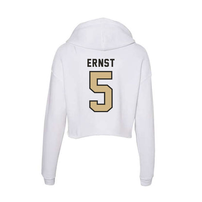 PFW - NCAA Women's Soccer : Emily Ernst - Women's Crop Fleece Hoodie-1