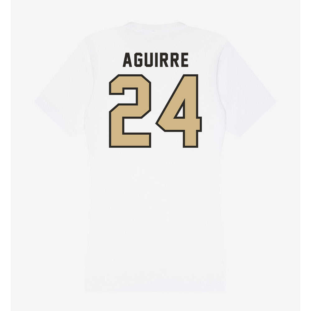 PFW - NCAA Men's Soccer : Bryan Aguirre - Women's V-Neck T-Shirt-1