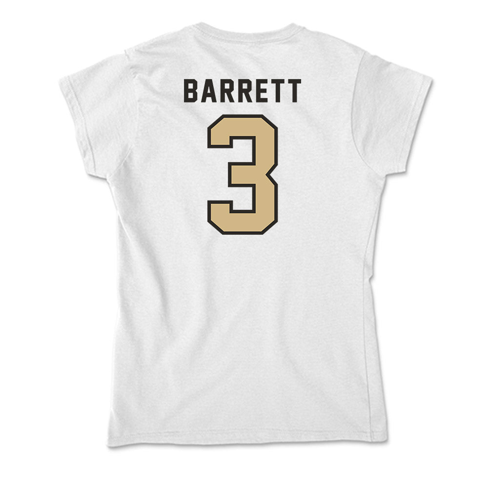 PFW - NCAA Women's Volleyball : Becky Barrett - Soft Style Women’s T-Shirt-1