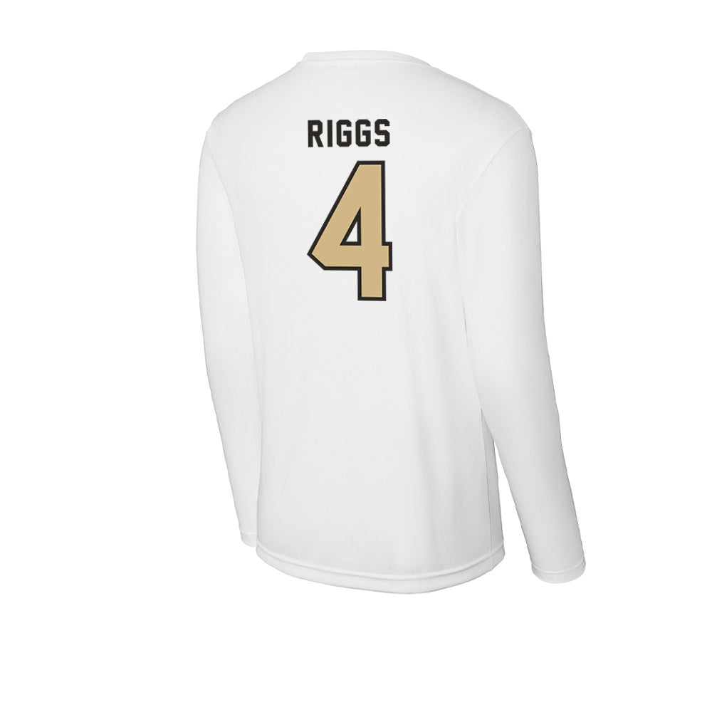 PFW - NCAA Women's Basketball : Ella Riggs - Activewear Long Sleeve T-Shirt-1