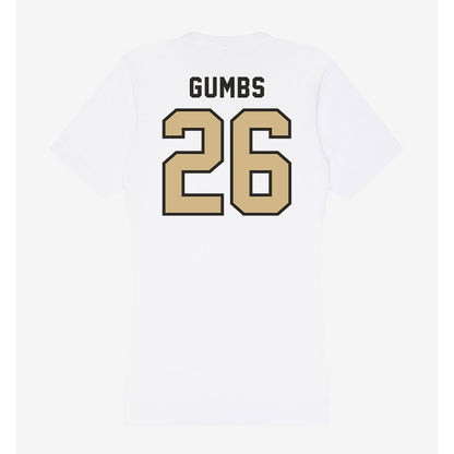 PFW - NCAA Men's Soccer : Tegan Gumbs - Women's V-Neck T-Shirt-1