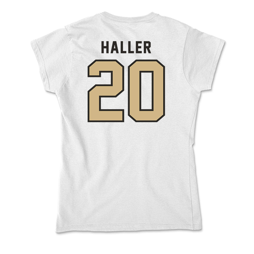 PFW - NCAA Men's Soccer : Eason Haller - Soft Style Women’s T-Shirt-1