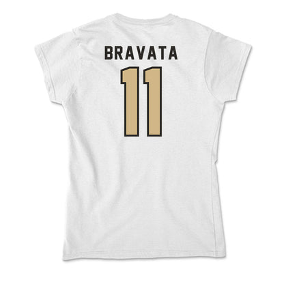 PFW - NCAA Women's Soccer : Madelyn Bravata - Soft Style Women’s T-Shirt-1