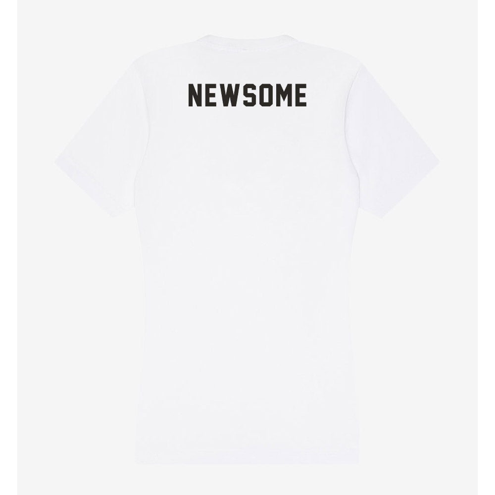 PFW - NCAA Men's Track & Field : Tristen Newsome - Women's V-Neck T-Shirt-1