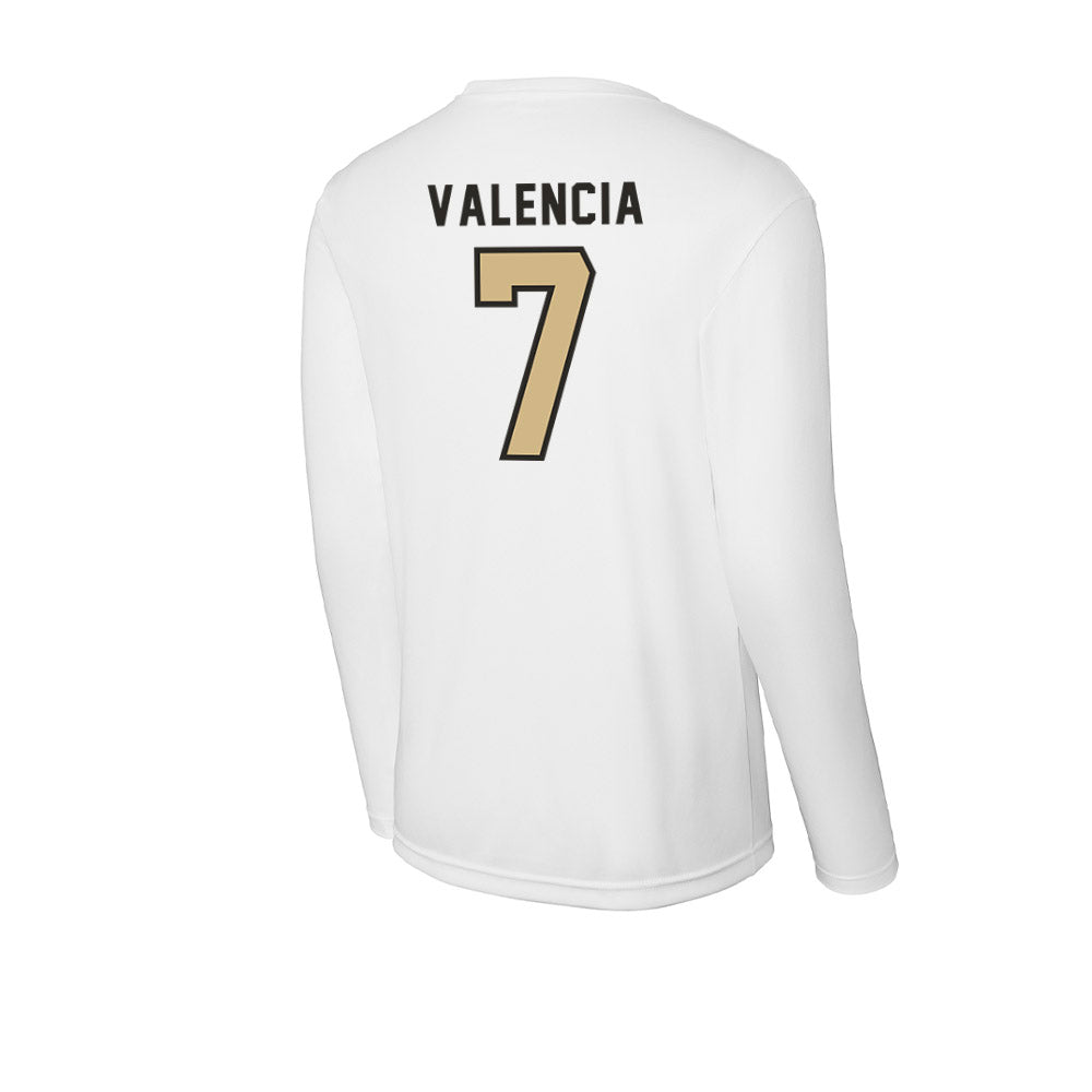 PFW - NCAA Men's Soccer : Marco Valencia - Activewear Long Sleeve T-Shirt-1