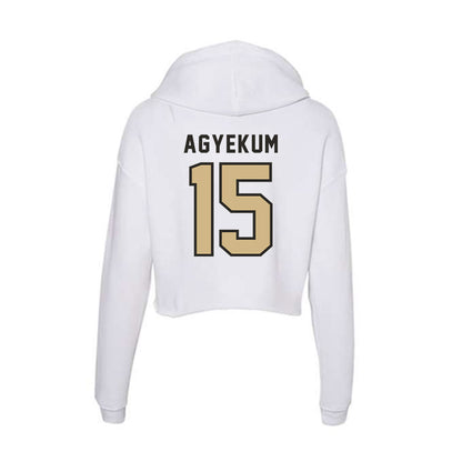 PFW - NCAA Men's Soccer : Christian Agyekum - Women's Crop Fleece Hoodie-1