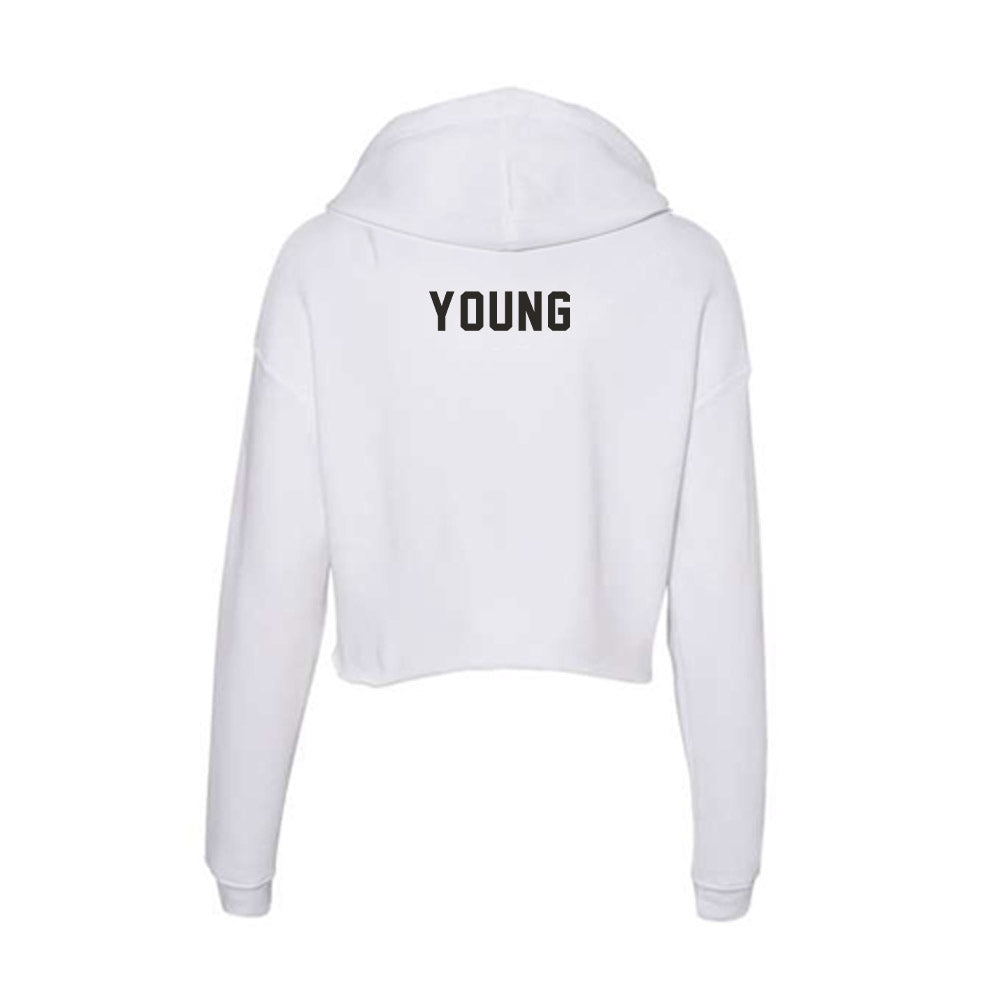 PFW - NCAA Women's Track & Field : Aniya Young - Women's Crop Fleece Hoodie-1