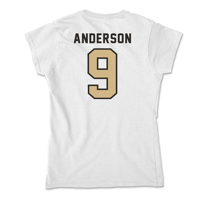 PFW - NCAA Men's Soccer : Shane Anderson - Soft Style Women’s T-Shirt-1