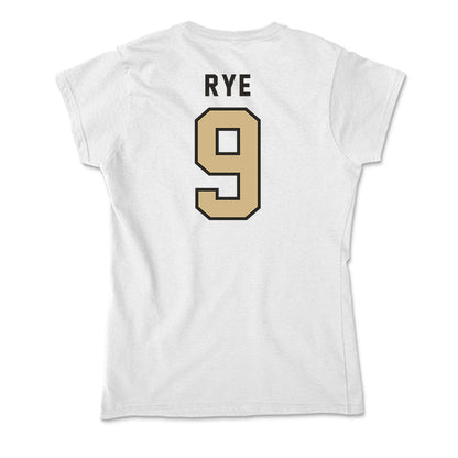 PFW - NCAA Women's Volleyball : Trinity Rye - Soft Style Women’s T-Shirt-1