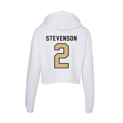 PFW - NCAA Men's Basketball : Mikale Stevenson - Women's Crop Fleece Hoodie-1