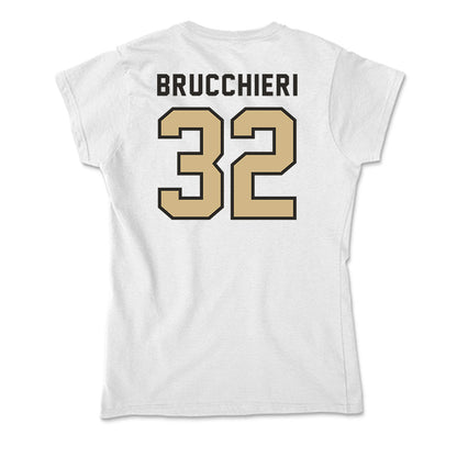 PFW - NCAA Women's Soccer : Lauryn Brucchieri - Soft Style Women’s T-Shirt-1