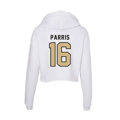 PFW - NCAA Women's Volleyball : Avery Parris - Women's Crop Fleece Hoodie-1