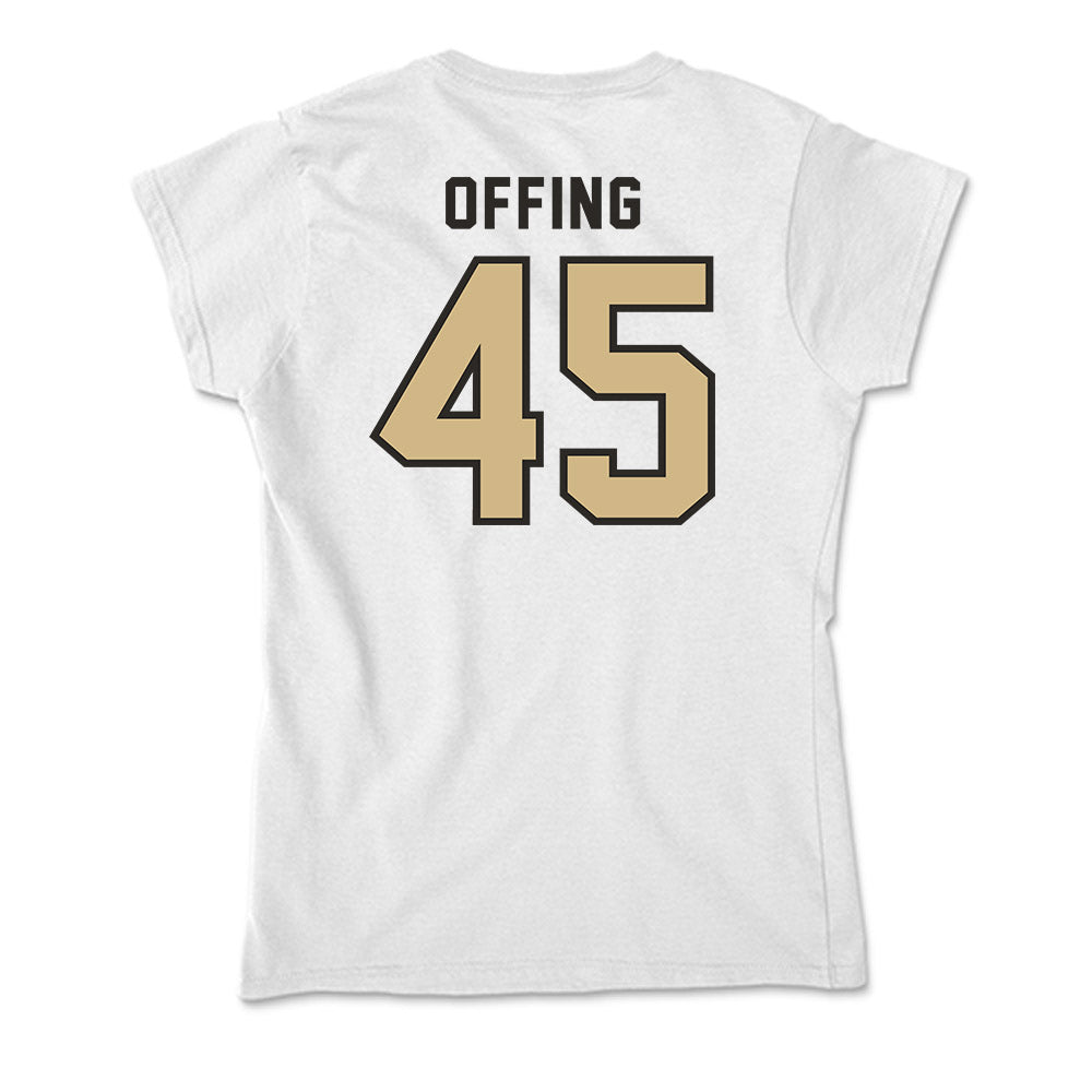 PFW - NCAA Women's Basketball : Hillary Offing - Soft Style Women’s T-Shirt-1