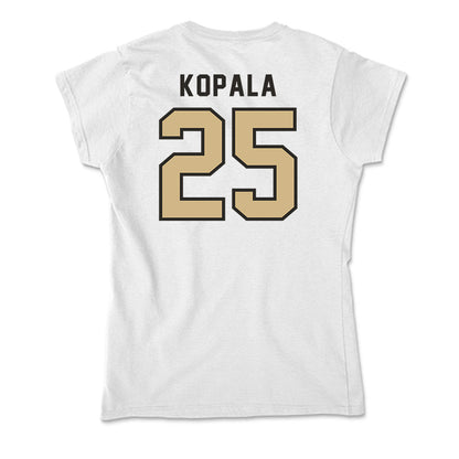 PFW - NCAA Women's Soccer : Maddy Kopala - Soft Style Women’s T-Shirt-1