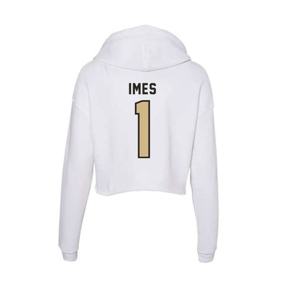 PFW - NCAA Women's Soccer : Jordan Imes - Women's Crop Fleece Hoodie-1
