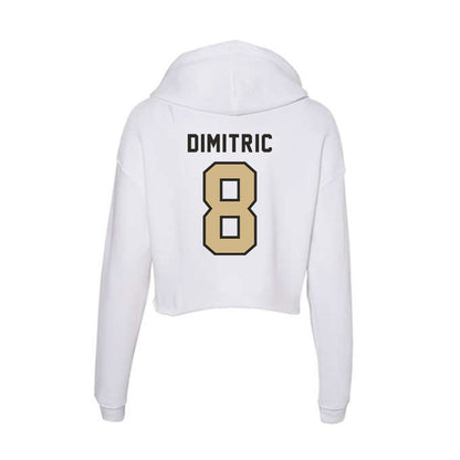 PFW - NCAA Women's Volleyball : Miona Dimitric - Women's Crop Fleece Hoodie-1