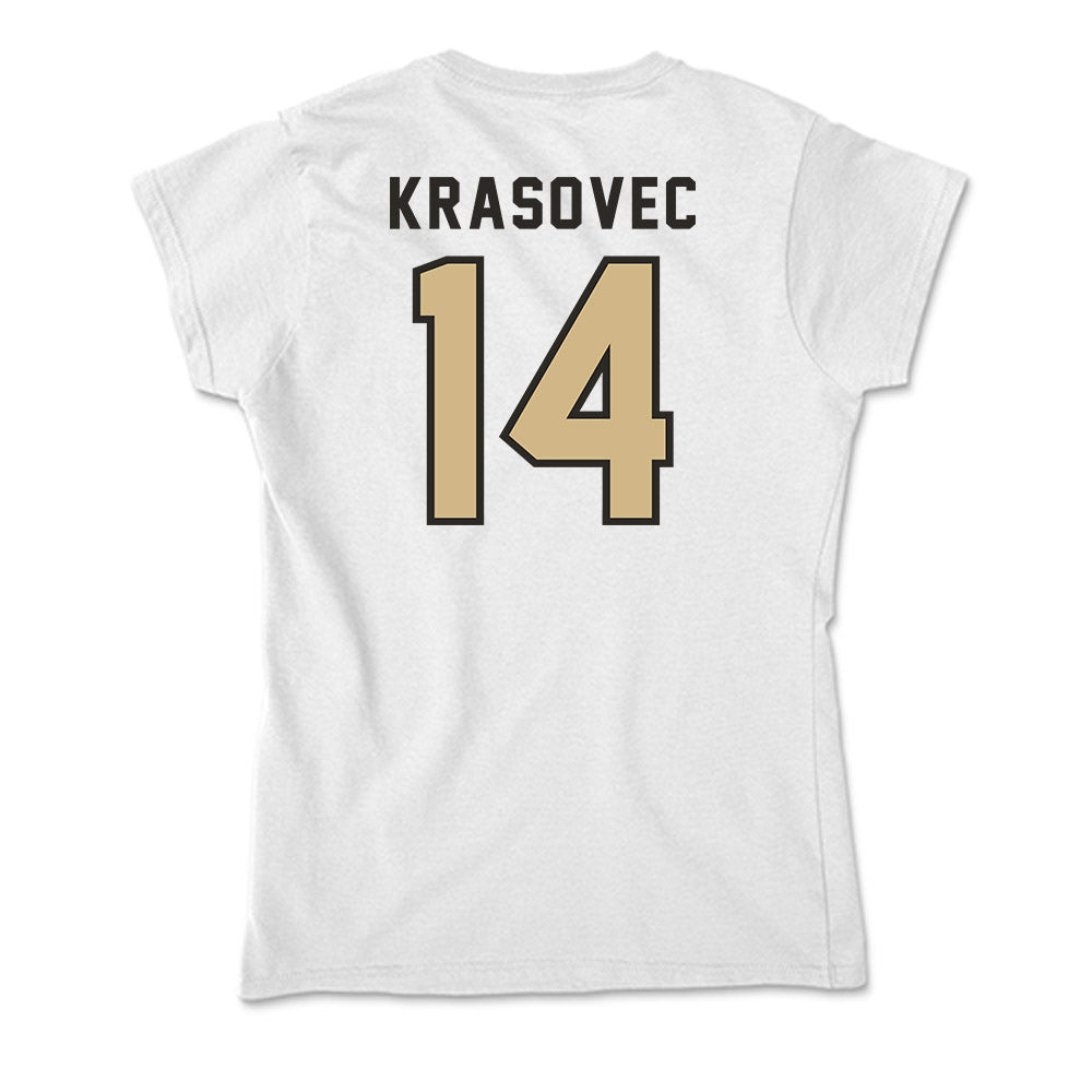 PFW - NCAA Women's Basketball : Lili Krasovec - Soft Style Women’s T-Shirt-1