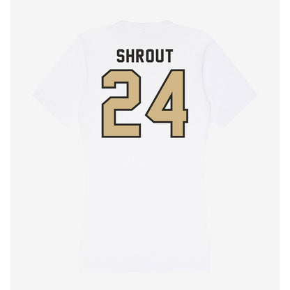 PFW - NCAA Men's Basketball : Mason Shrout - Women's V-Neck T-Shirt-1