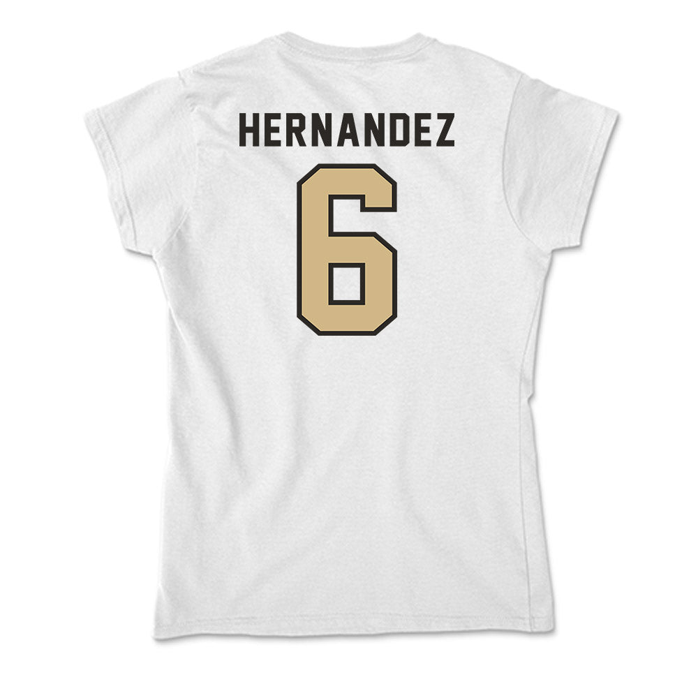 PFW - NCAA Men's Soccer : Jonathan Hernandez - Soft Style Women’s T-Shirt-1