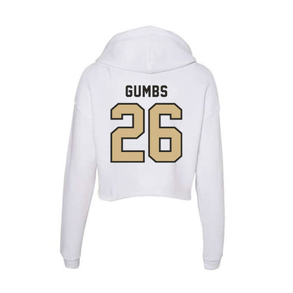 PFW - NCAA Men's Soccer : Tegan Gumbs - Women's Crop Fleece Hoodie-1